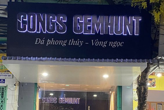 Làm chữ nổi hắt led chân ở Đồng Tháp